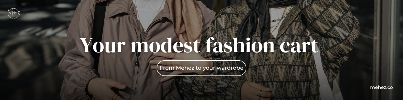 Women shopping for modest fashion abayas - modest fashion cart Mehez