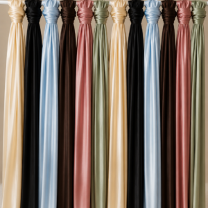 Home 4 Korean satin hijabs