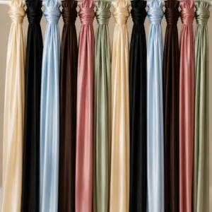 Korean satin hijabs