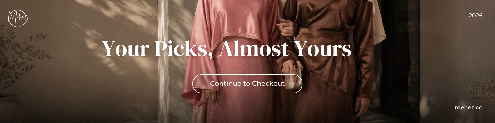 Cart 1 Women wearing modest fashion outfits from Mehez