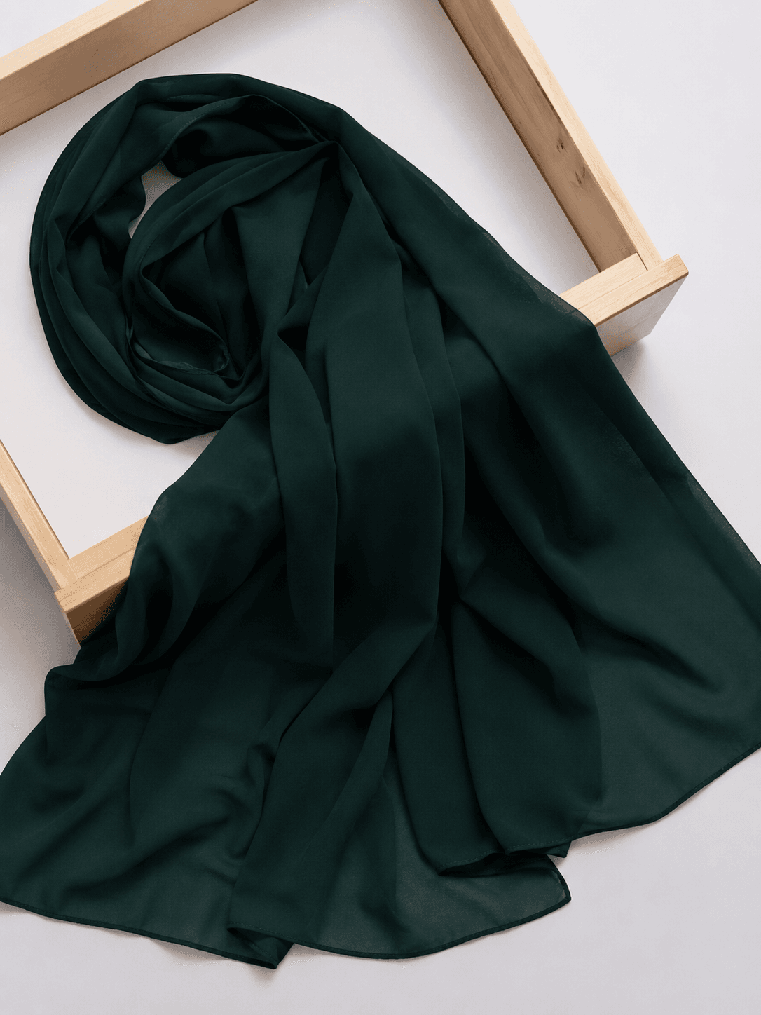 The Forest Floor - Heavy Chiffon Hijab 1 The Forest Floor - Heavy Chiffon Hijab