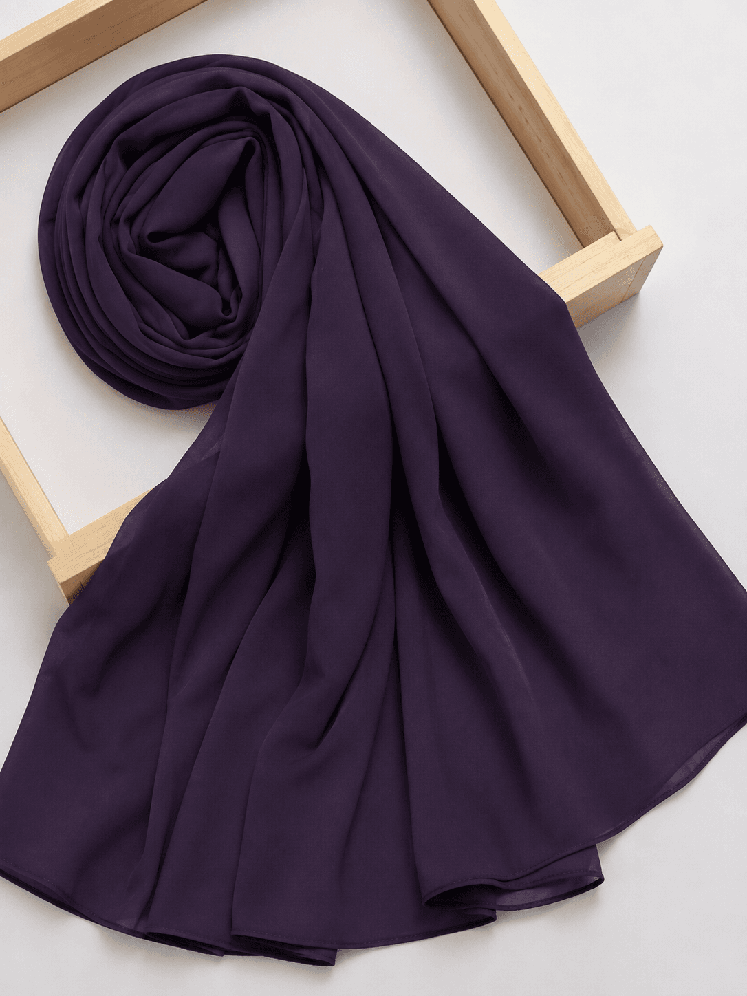 The Amethyst - Malaysian Georgette Hijab 1 The Amethyst - Malaysian Georgette Hijab