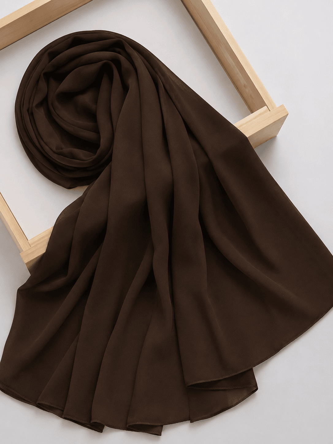 The Dark Roast - Heavy Chiffon Hijab 1 The Dark Roast - Heavy Chiffon Hijab