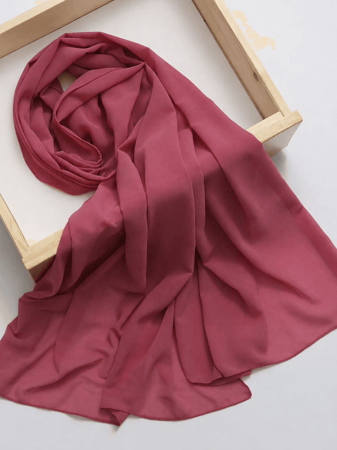 The Dusty Petal - Heavy Chiffon Hijab 1 The Dusty Petal - Heavy Chiffon Hijab