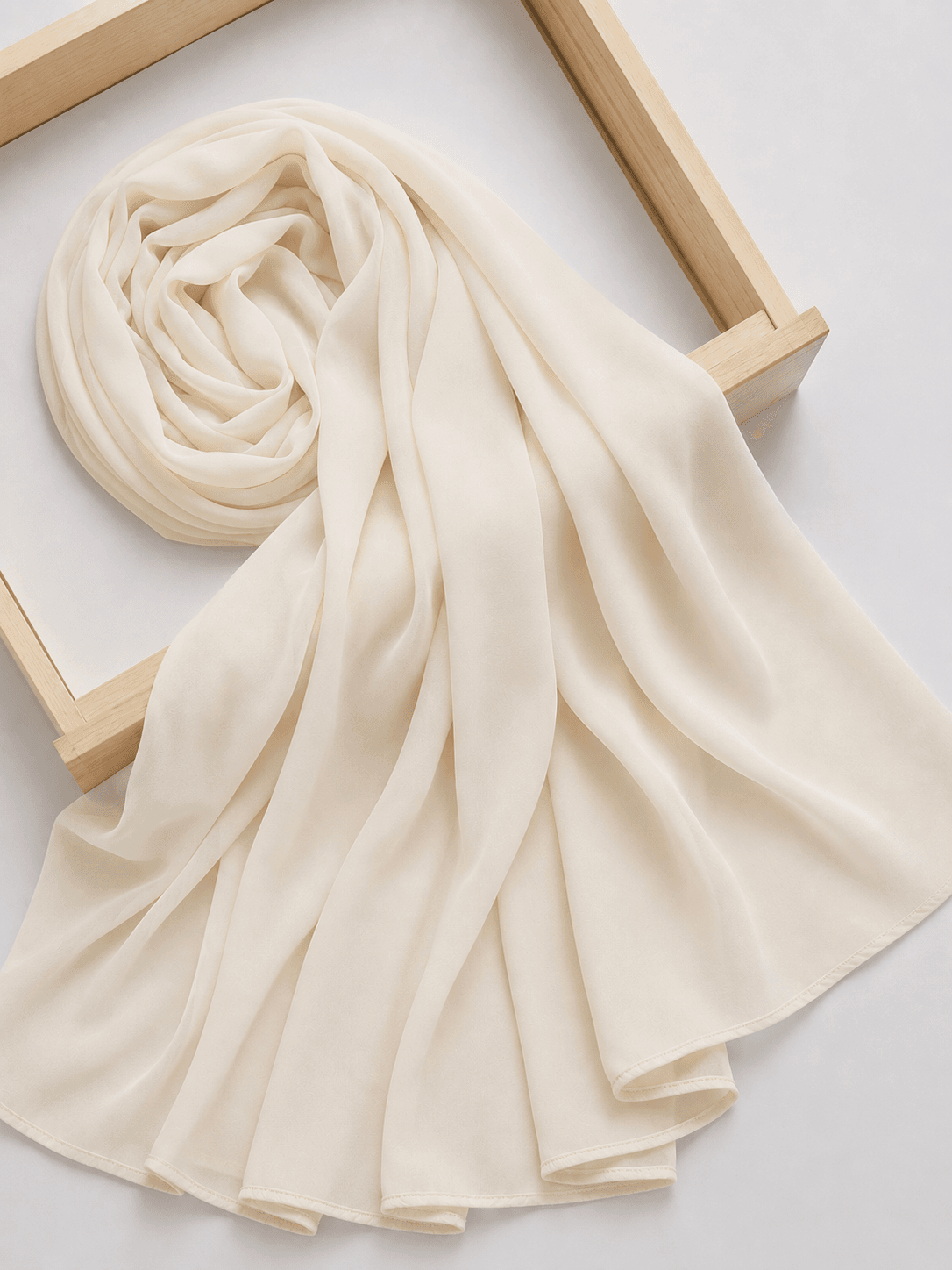 The Clean Slate - Heavy Chiffon Hijab 1 The Clean Slate - Heavy Chiffon Hijab